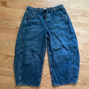 We The Free curvy Venus barrel jeans